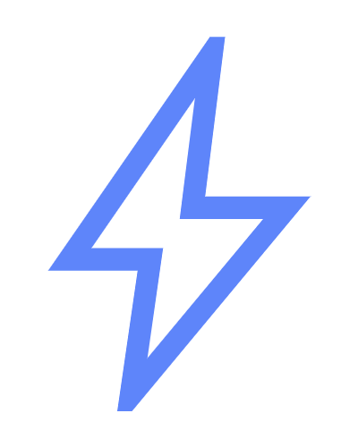 Lightning Icon Tall